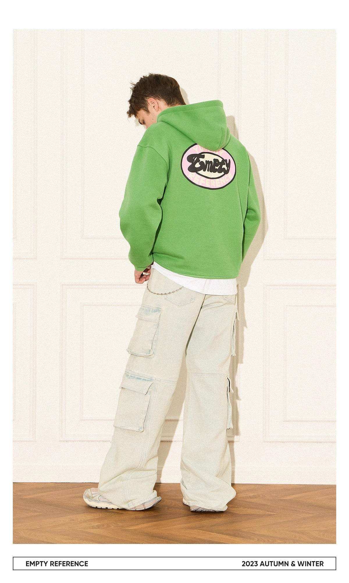 3D Print Graphic Sweatshirt - Empty Reference
