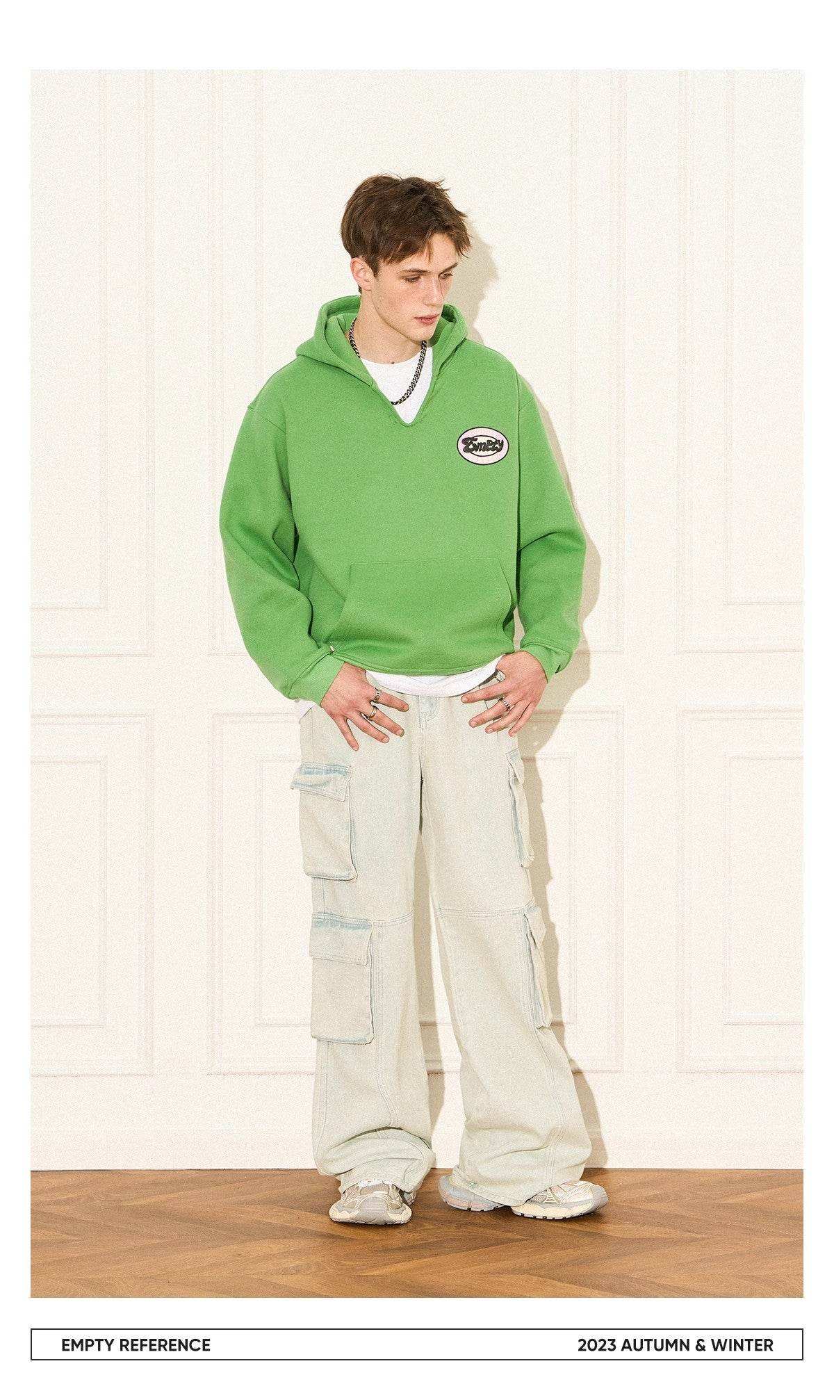 3D Print Graphic Sweatshirt - Empty Reference
