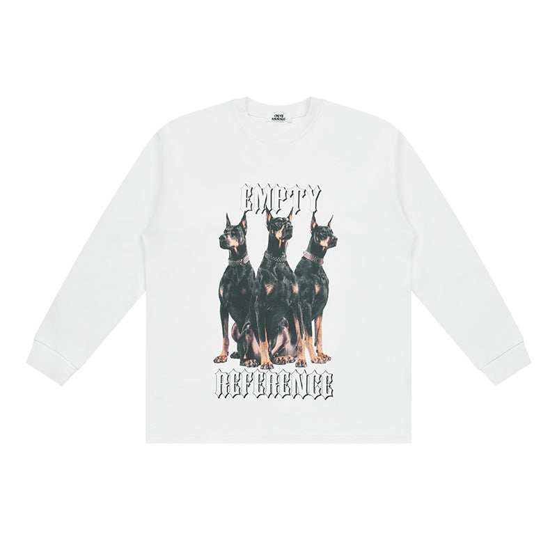 Doberman Print Tee - Empty Reference