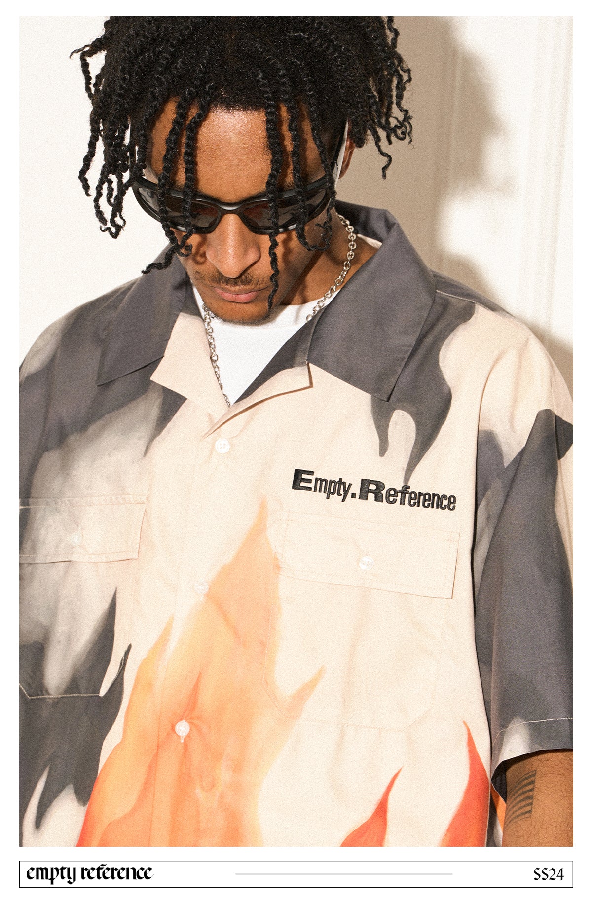 Flame Render Graphic Shirt