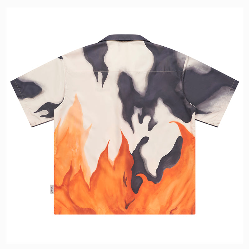 Flame Render Graphic Shirt