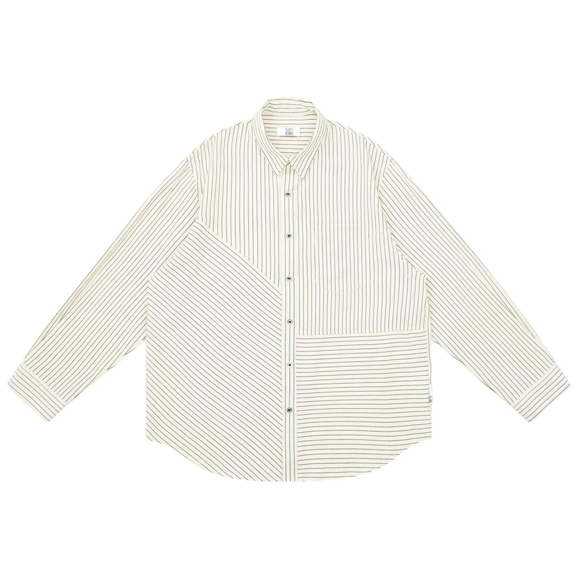 Striped Patch Pocket Shirt - Empty Reference