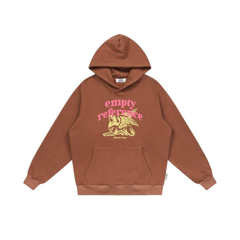 Sphinx Graphic Vintage Hoodie - Empty Reference