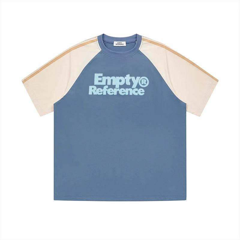 Blue Raglan Cooling Graphic Tee - Empty Reference
