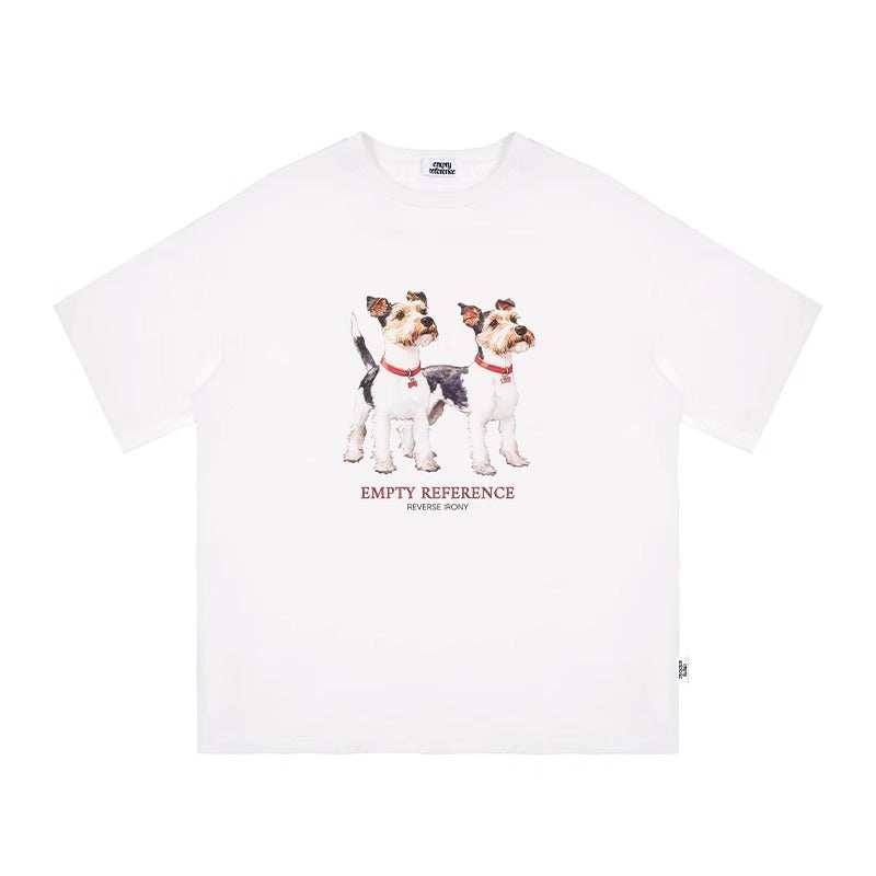 Schnauzer Letter Long Tee - Empty Reference