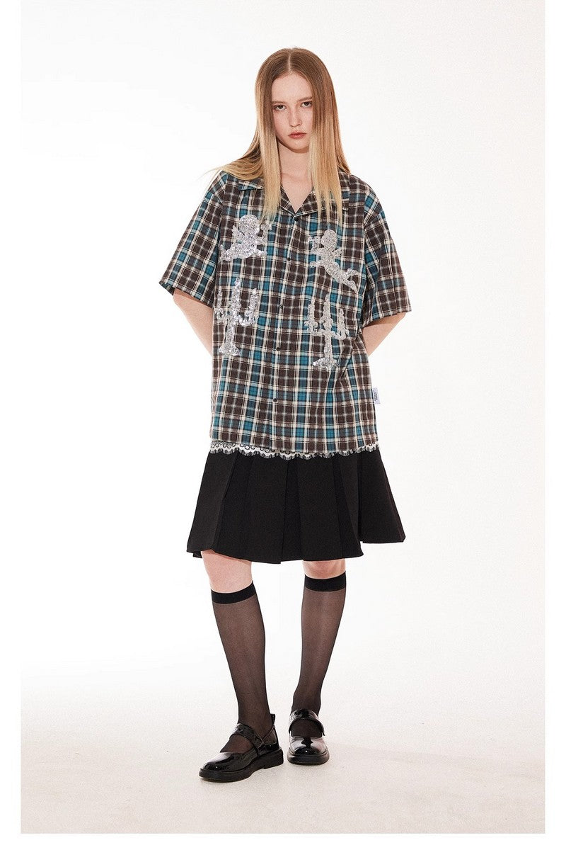Angel Candle Sequin Shirt