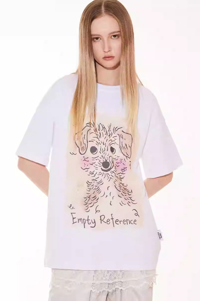 Sketch Dog Graphic Tee