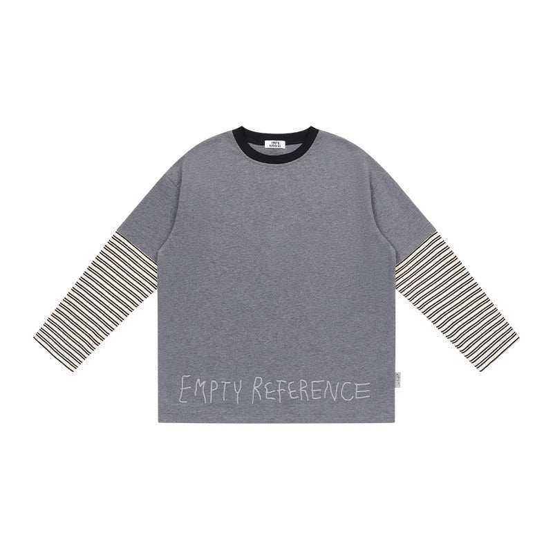 Layered Stripe Long Tee - Empty Reference