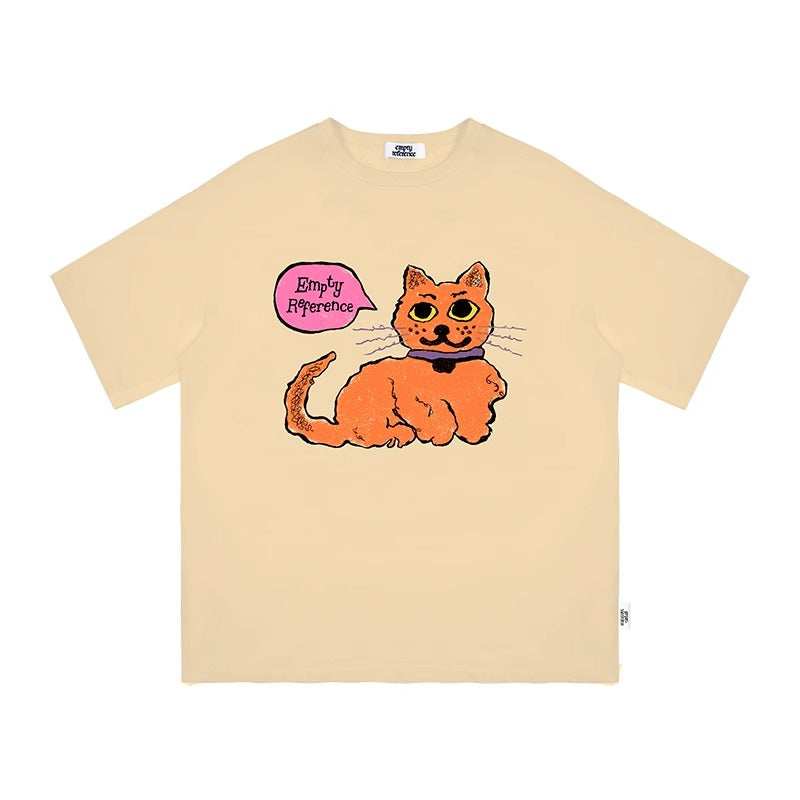 Soft Cat Graphic Tee - Empty Reference