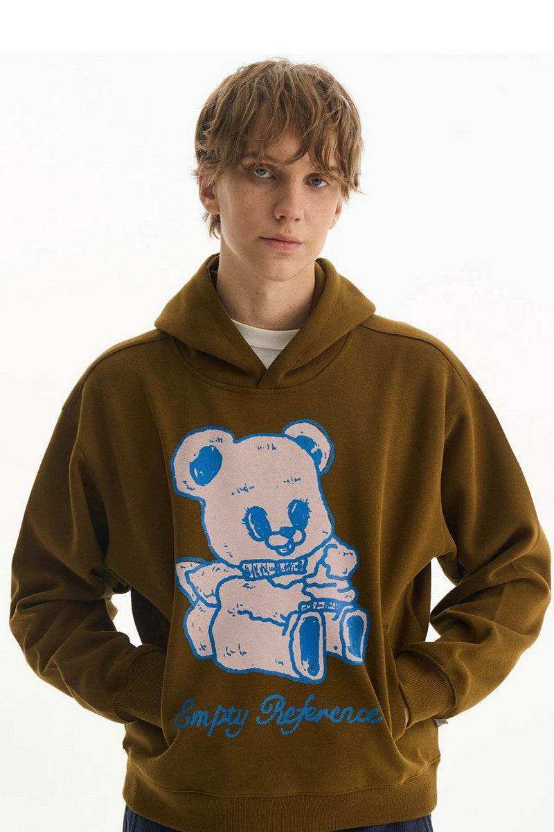 Angel Bear Graphic Hoodie - Empty Reference