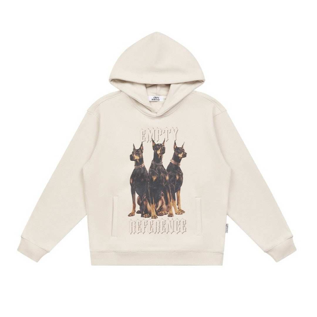 Doberman Vintage Street Hoodie - Empty Reference