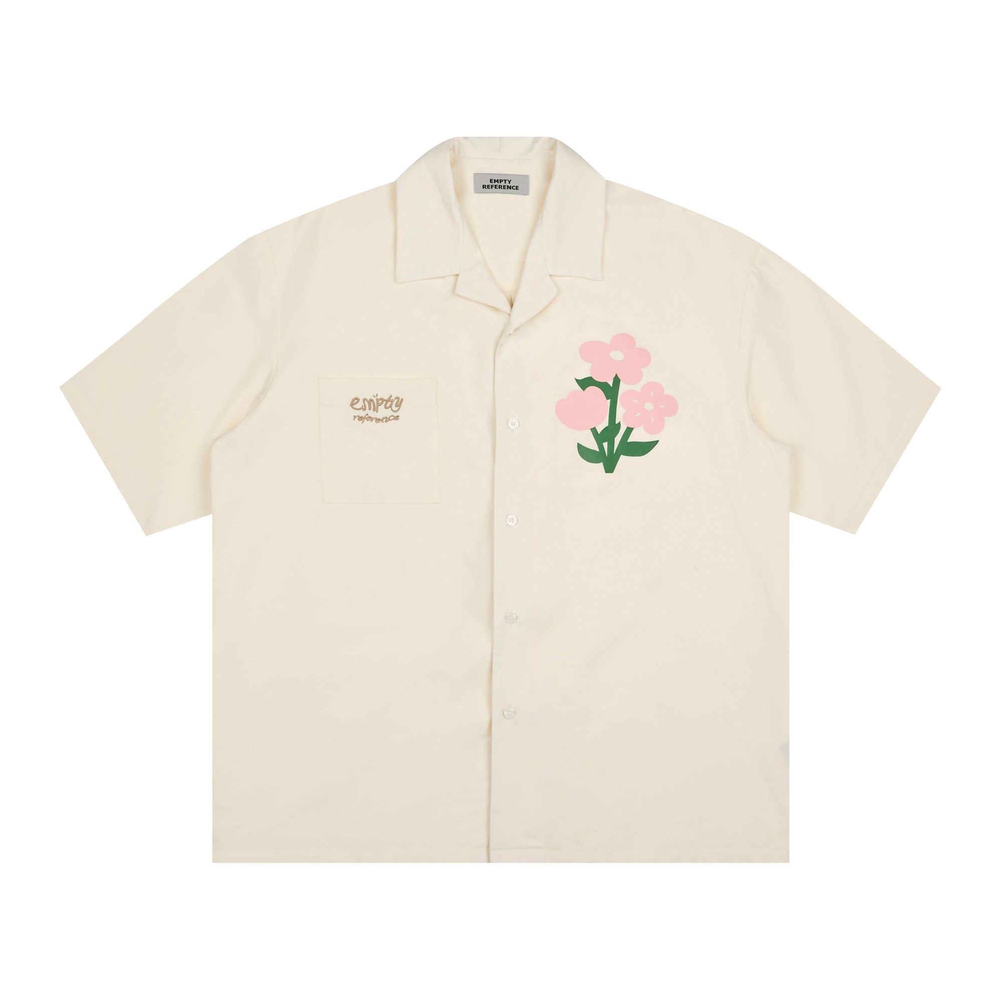 Floral Cotton Graphic Shirt - Empty Reference