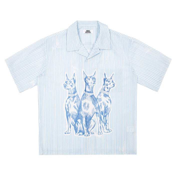 Doberman Sketch Graphic Shirt - Empty Reference