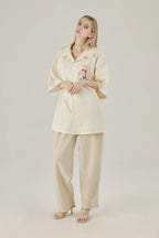 Floral Cotton Graphic Shirt