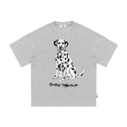 The Spotted Companion Tee - 240g Sorona® with Hand-Drawn Dalmatian