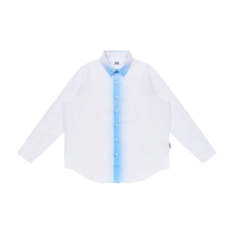 Gradient Print Loose Shirt