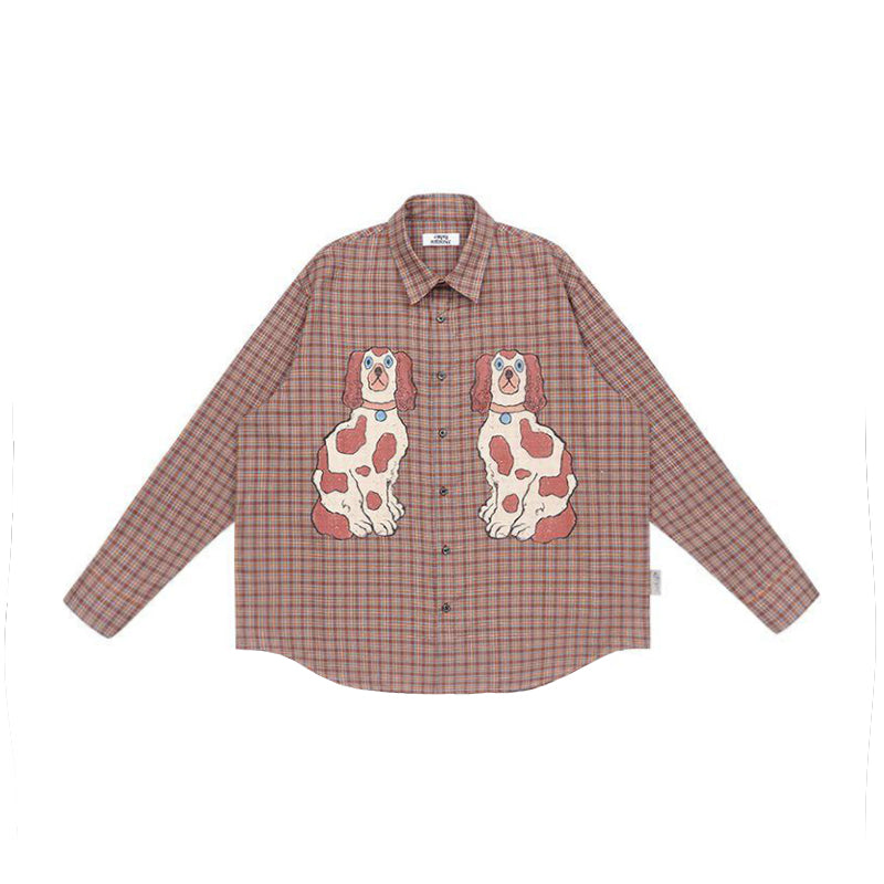 Dalmatian Plaid Shirt
