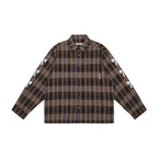 Plaid Bow Print Shirt