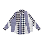 Textured Lace Panel Shirt