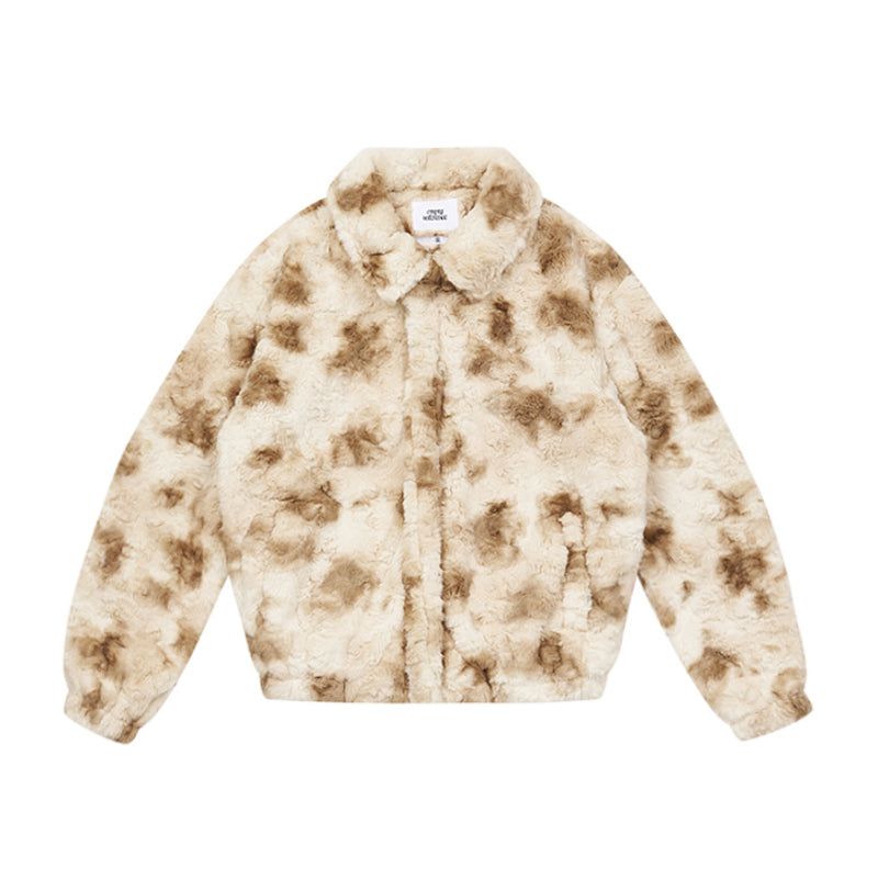 Blended Faux Fur Jacket