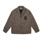 Brown Plaid Vintage Blazer