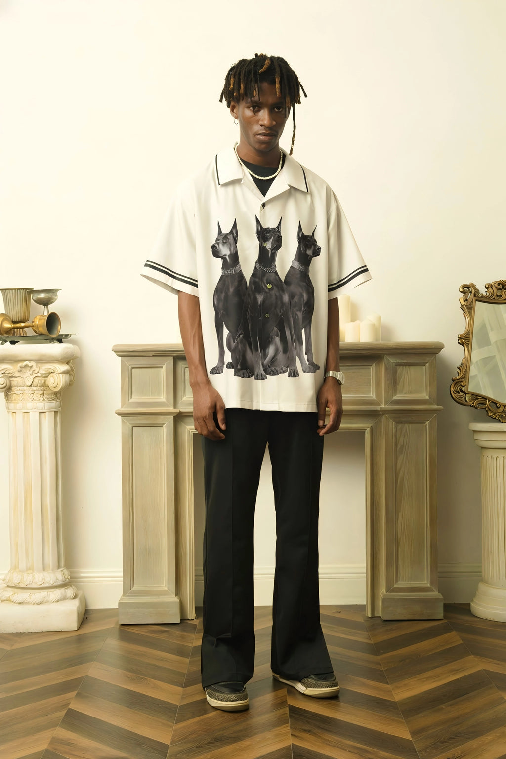 Doberman short sleeve shirt