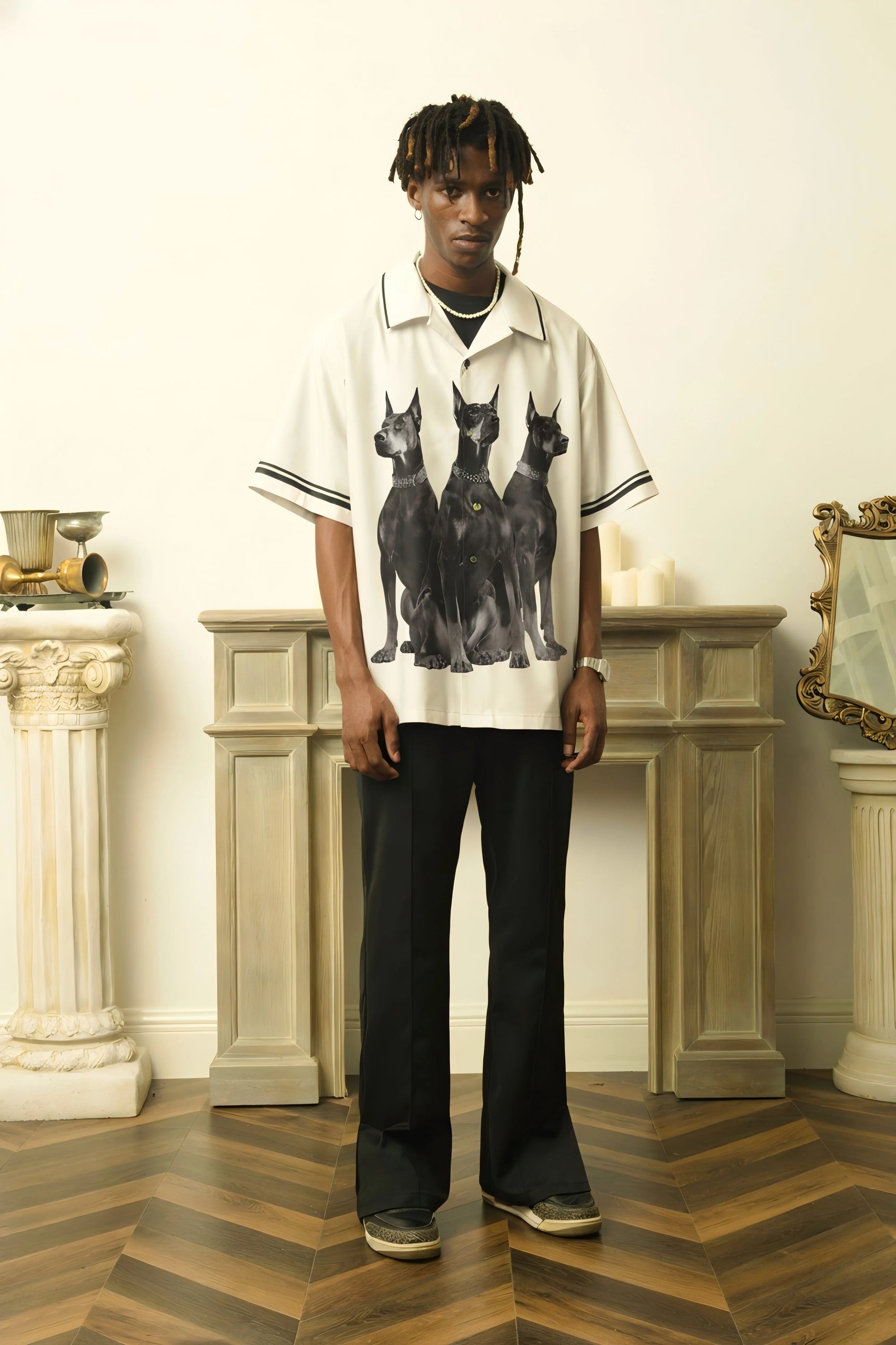 Doberman short sleeve shirt