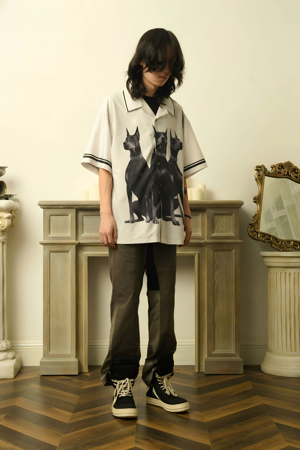 Doberman short sleeve shirt