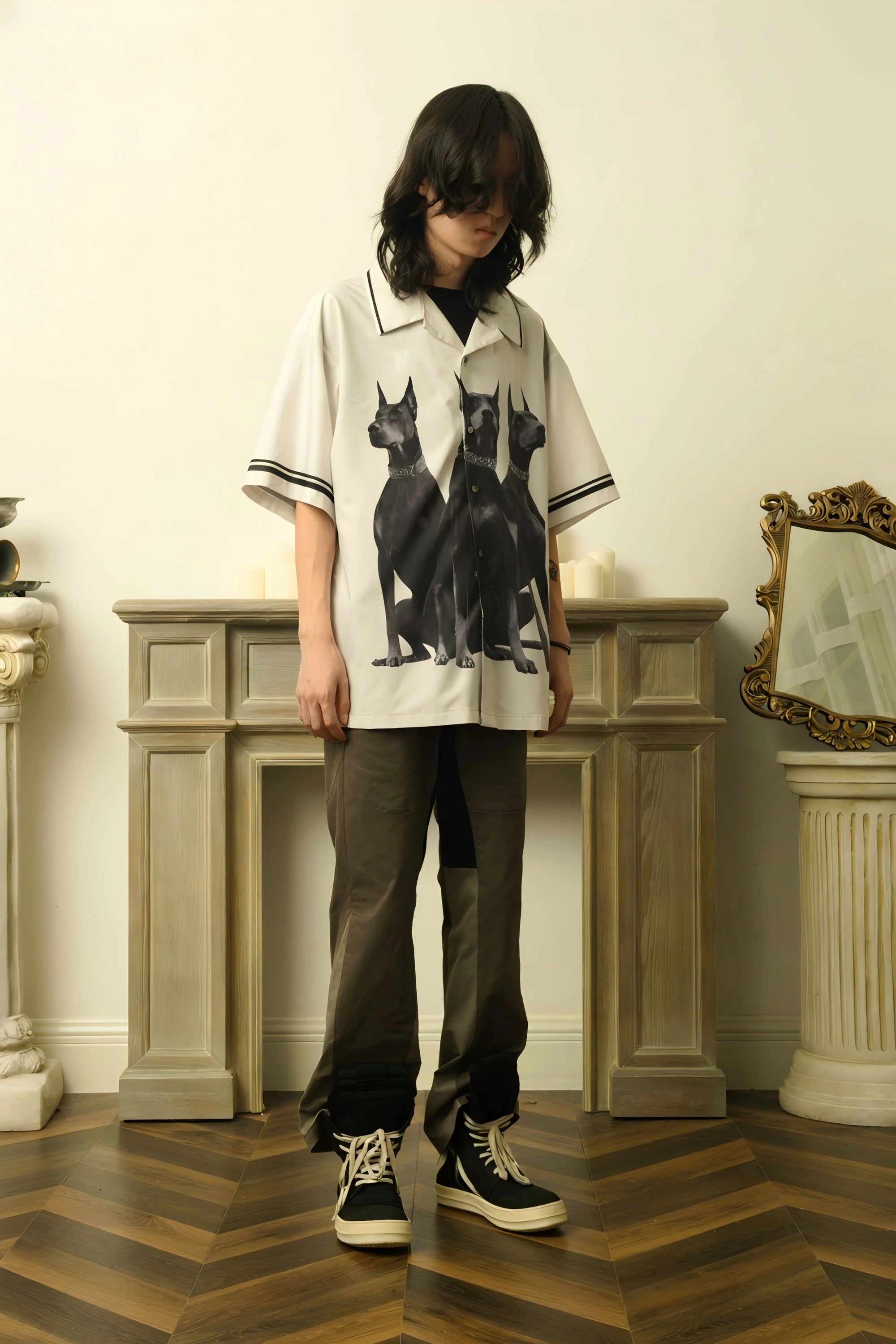 Doberman short sleeve shirt