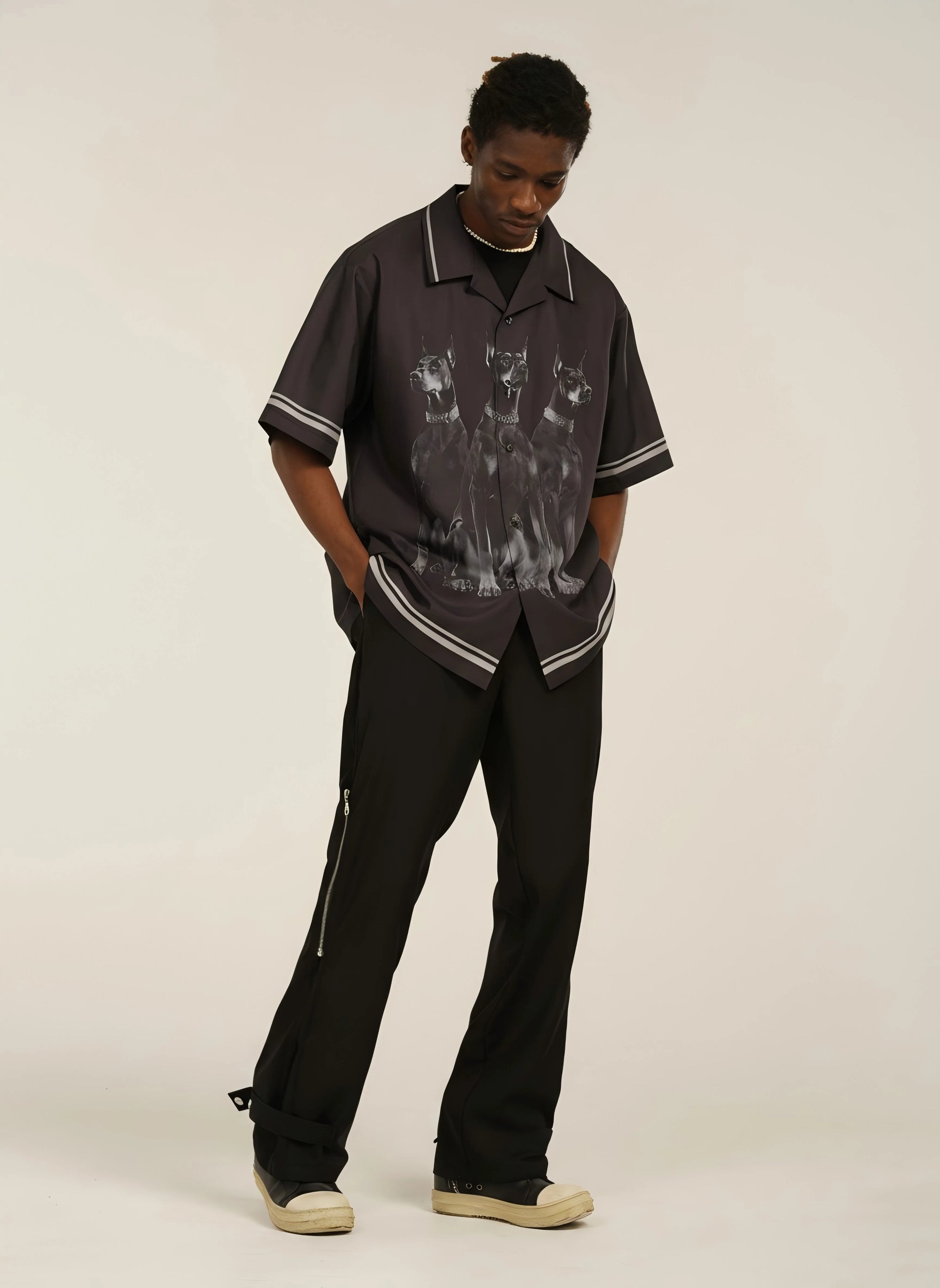 Doberman short sleeve shirt