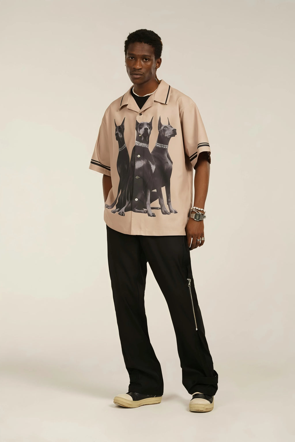 Doberman short sleeve shirt