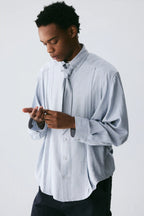 Detachable Scarf Shirt