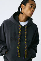 Woven Panel Hoodie
