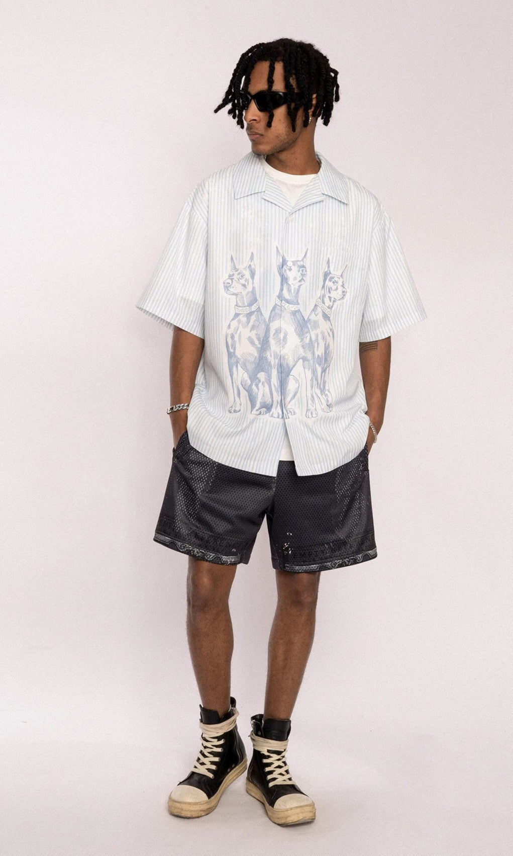 Doberman Sketch Graphic Shirt