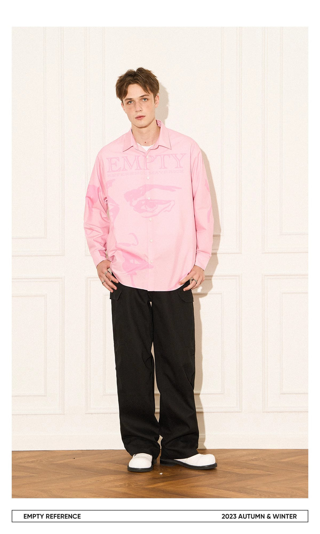 Sketch Portrait Graphic Shirt