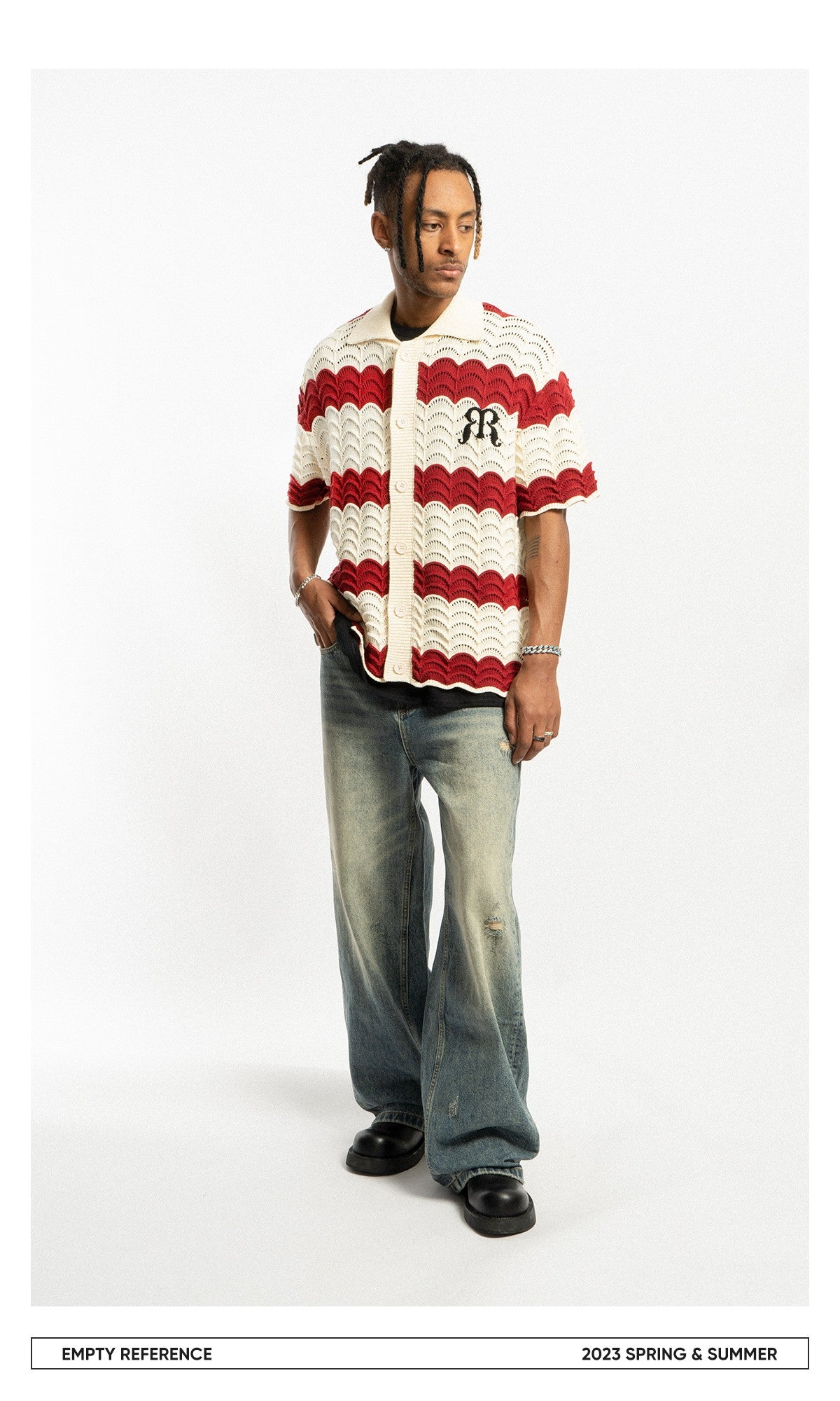 Wavy Weave Textured Shirt