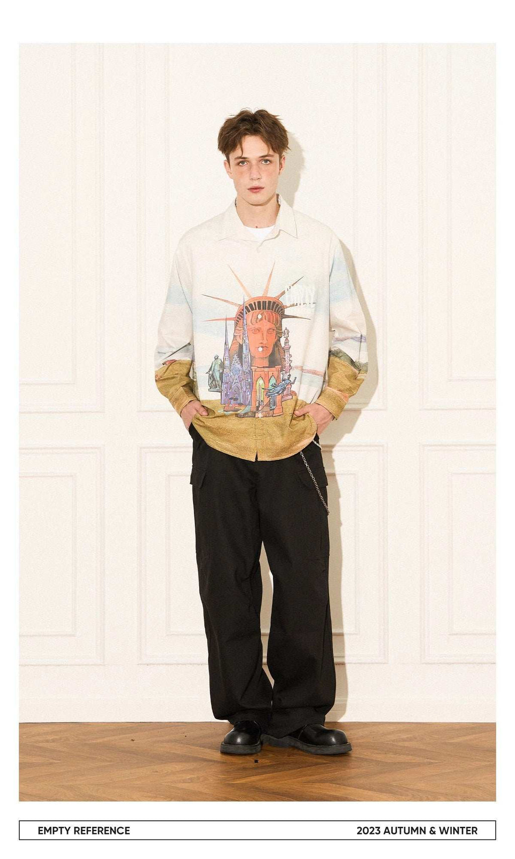 Wheat Field Graphic Shirt - Empty Reference