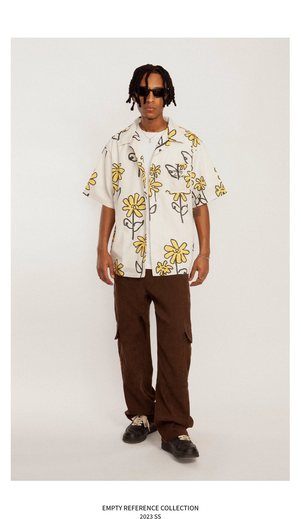Spring Floral Graphic Shirt