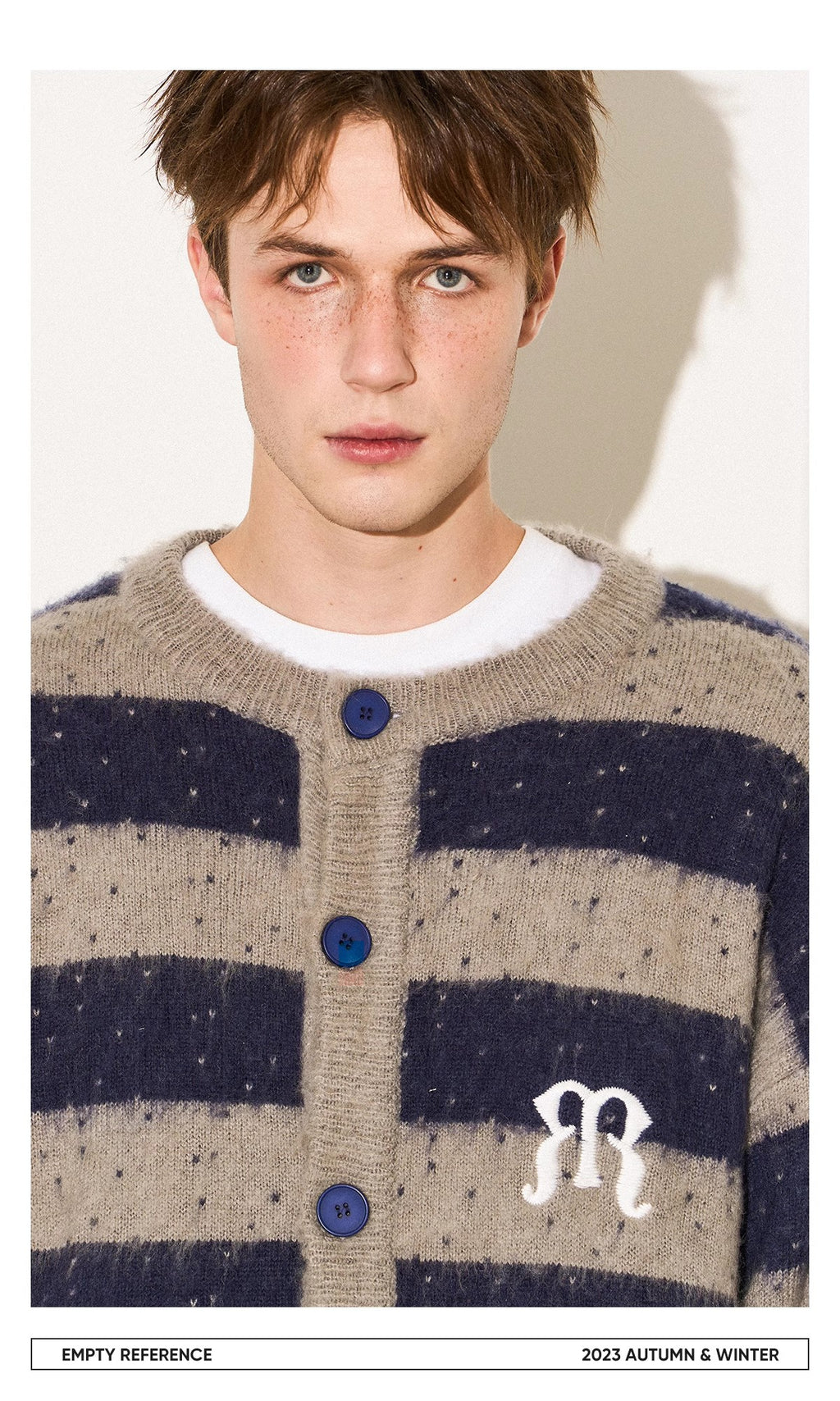 Striped Wool Knit Sweater