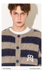Striped Wool Knit Sweater