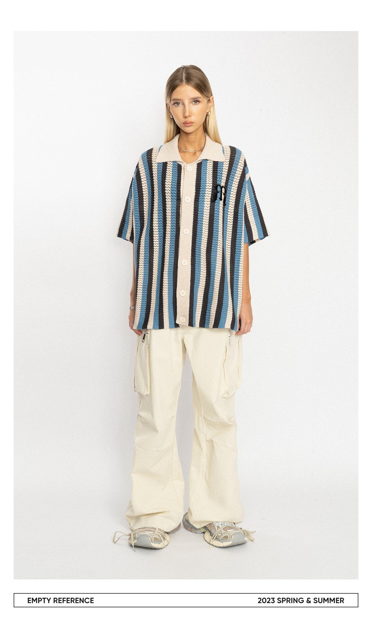 Embroidered Knit Polo Shirt