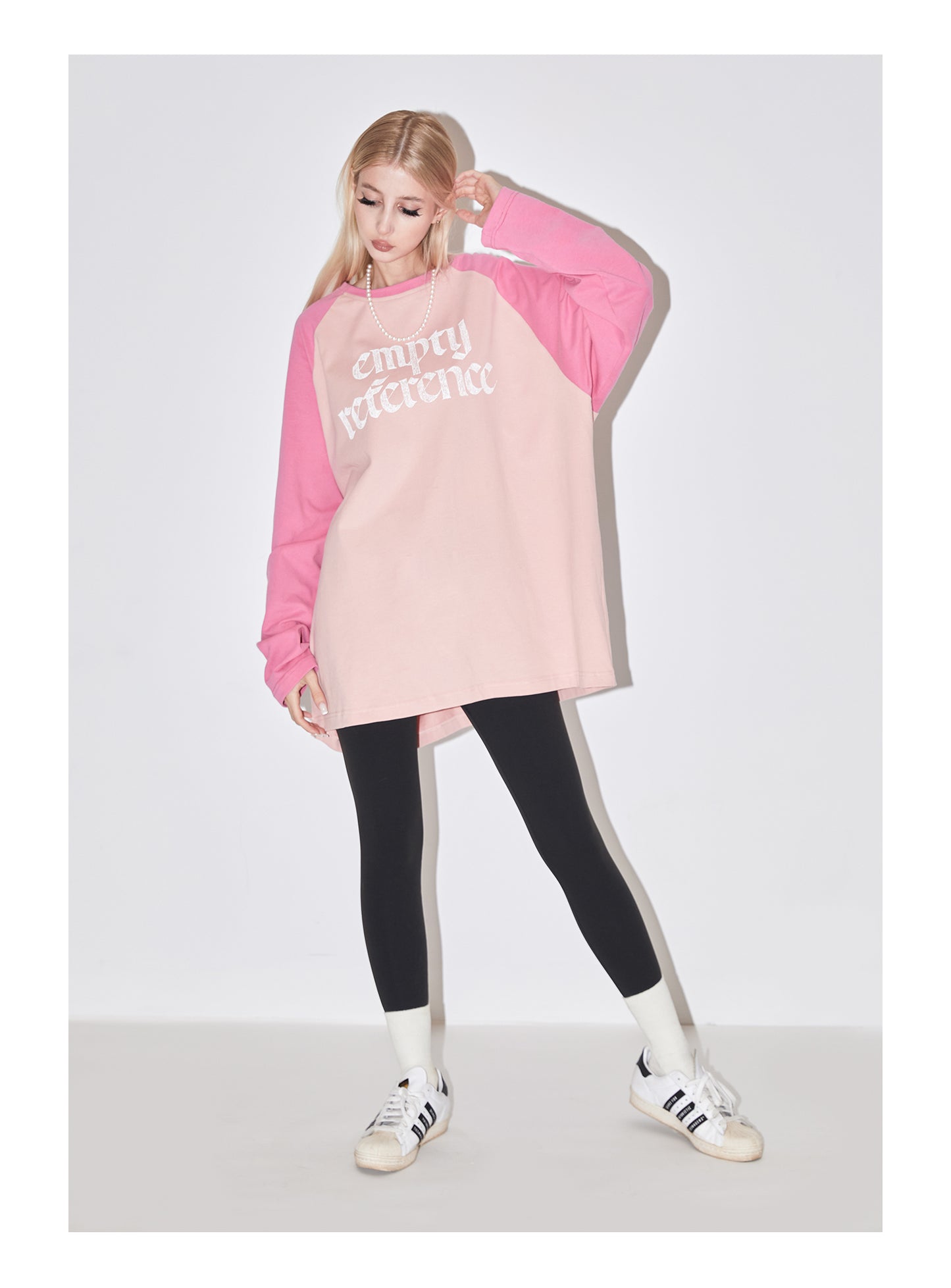 Spliced Hem Graphic Tee
