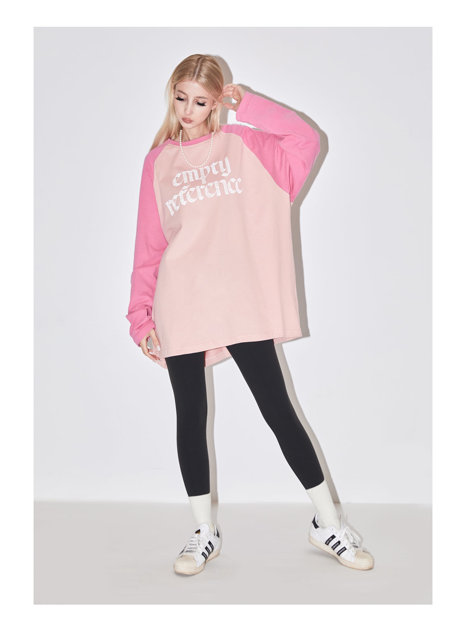 Spliced Hem Graphic Tee