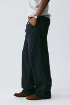 Washed Pique Trousers