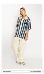 Embroidered Knit Polo Shirt
