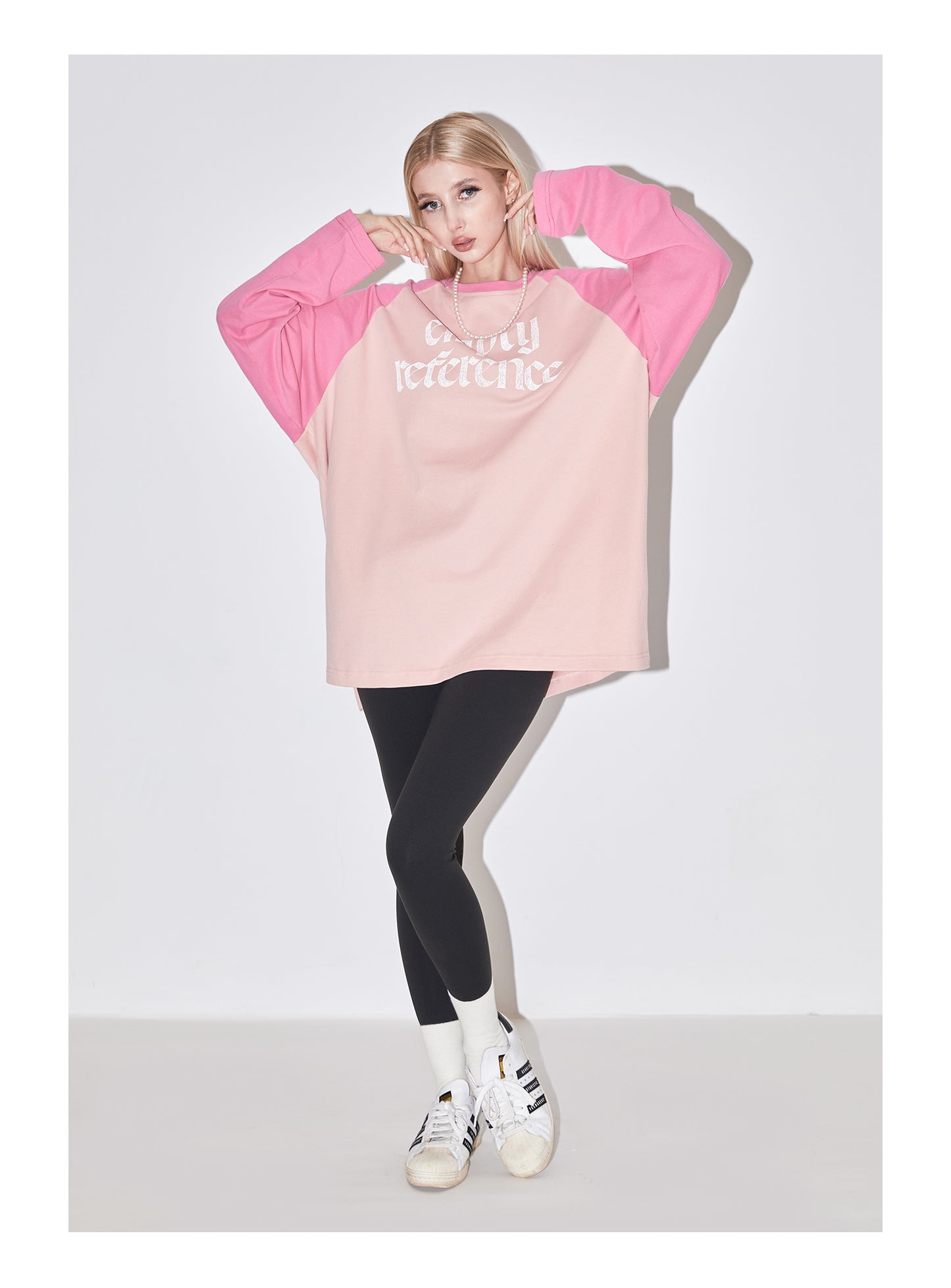Spliced Hem Graphic Tee