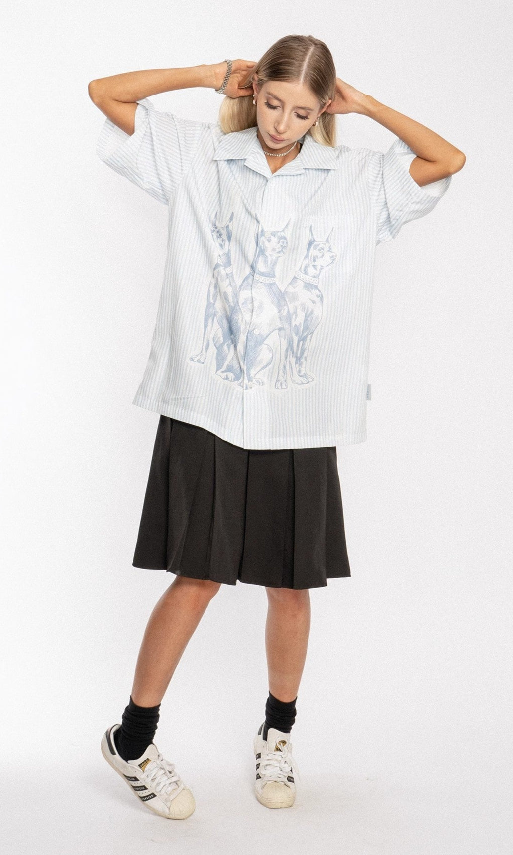 Doberman Sketch Graphic Shirt