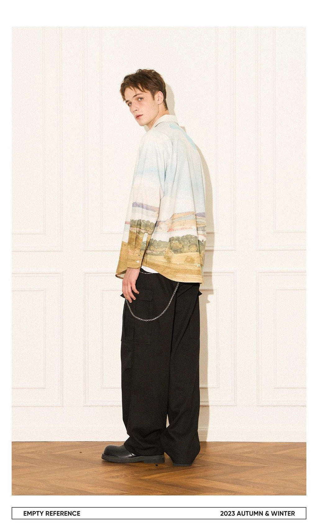 Wheat Field Graphic Shirt - Empty Reference