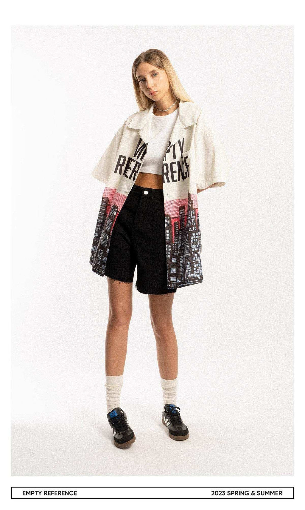 City Night Graphic Shirt - Empty Reference