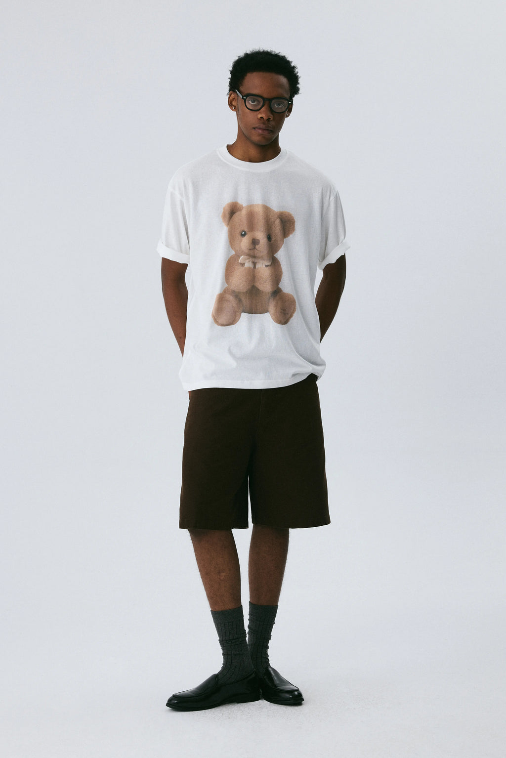 Washed Utility Shorts
